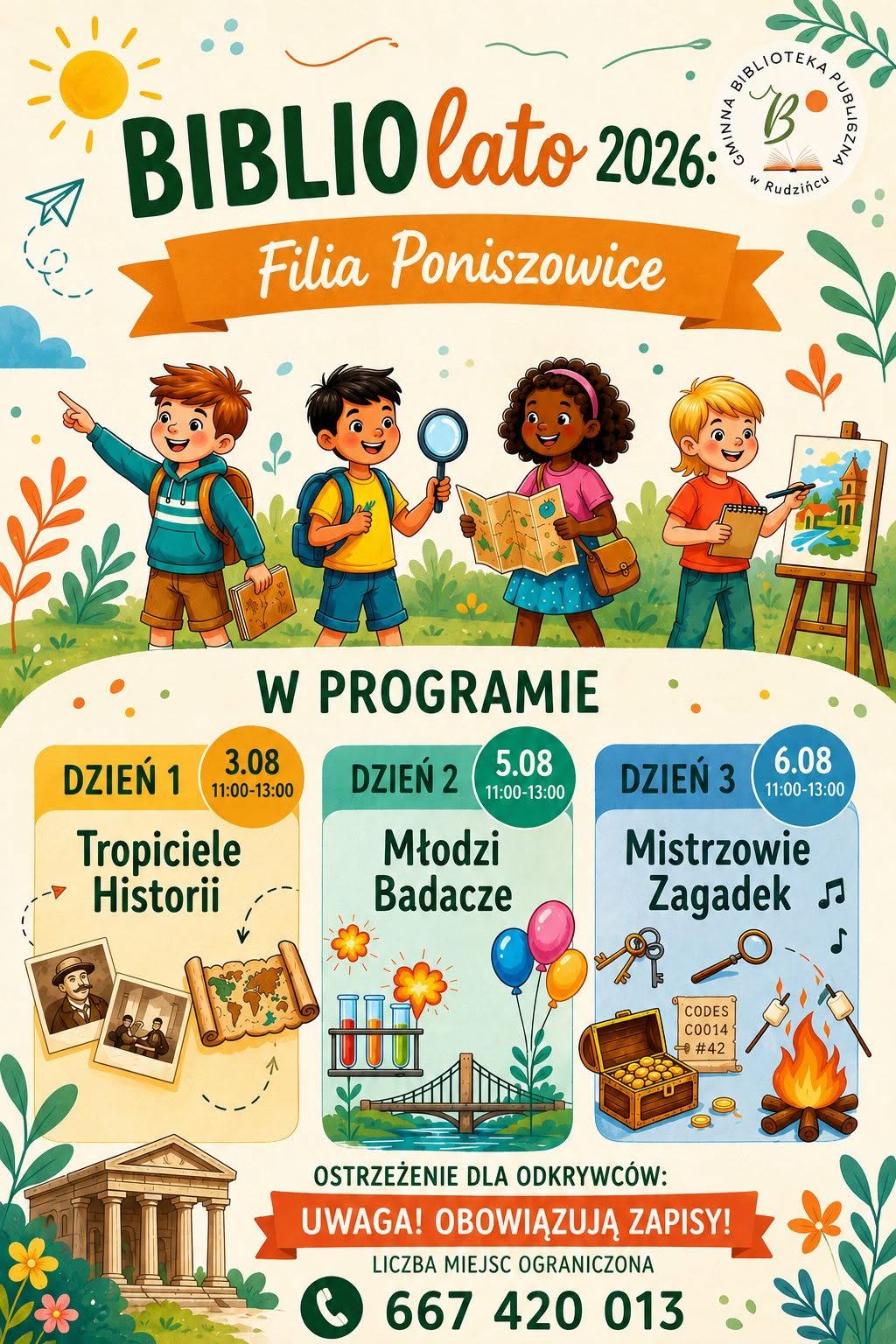 Bibliolato 2026 - Filia w Poniszowicach
