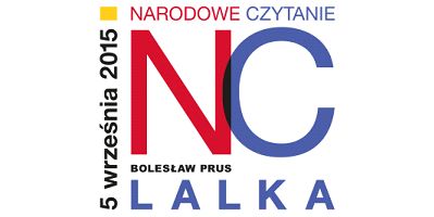 Obrazek - Logo - Narodowe Czytanie 5 wrześień 2015 dotyczy Bolesław Prus Lalka